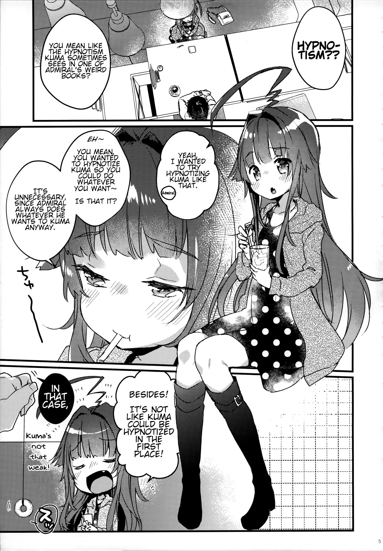 Hentai Manga Comic-There's Absolutely no way Kuma could be Hypnotized!-Read-2
